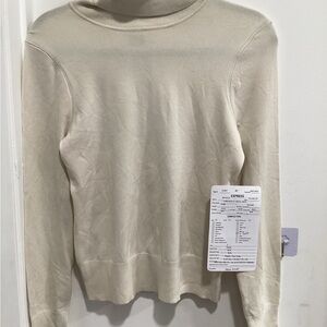 Express Ivory Long Sleeve Turtleneck